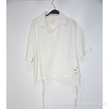 High Qulity Slim Fit Ladies White Top